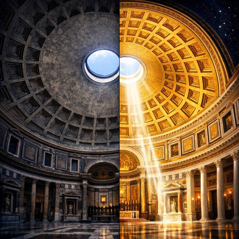 Pantheon restored